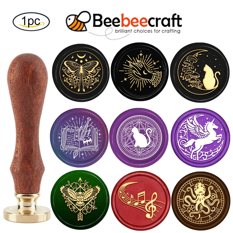 Batik Wax Kit - 1Pc Vlinder Wax Seal Stamp Kit