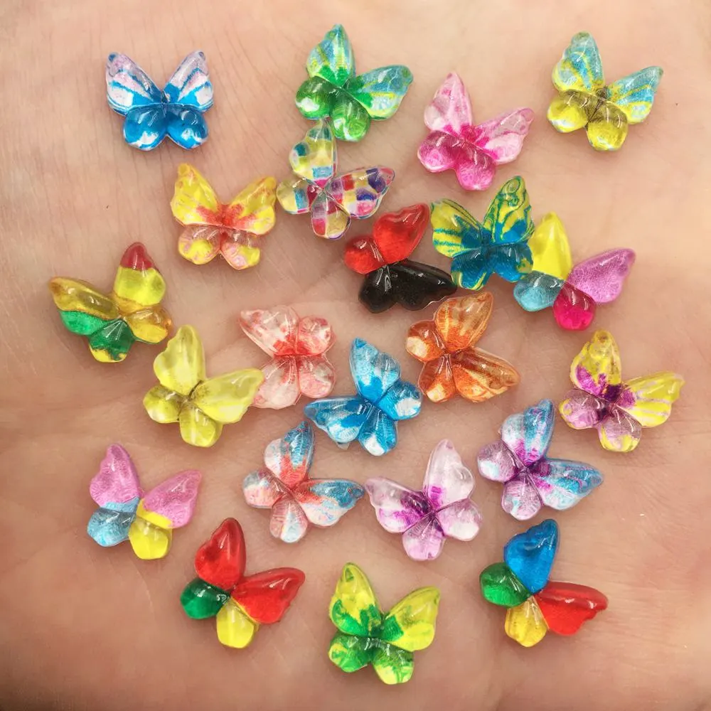 Tv Art And Craft - Hars Glitter Kleurrijke 10Mm Kawaii Mini