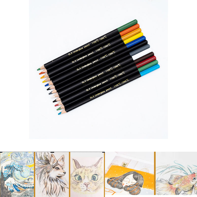 Colored Pencil Professional - Keramiek Professioneel handgeschilderd olieverfpotlood Beginner Volwassen