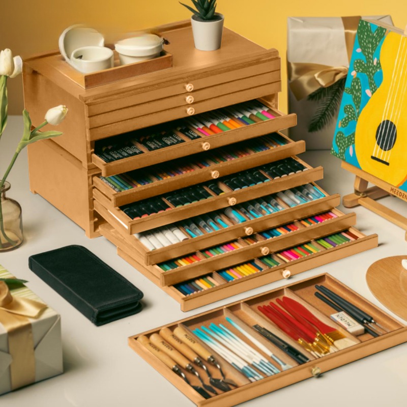 Colored Pencil Professional - Art Studio Organizer Laden Professionele tekenkoffer