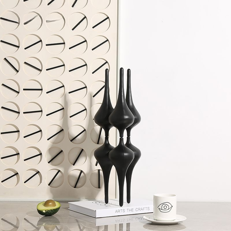 Exhibition Of Art And Craft - Minimalistische abstracte kunst staande reflectie ornament