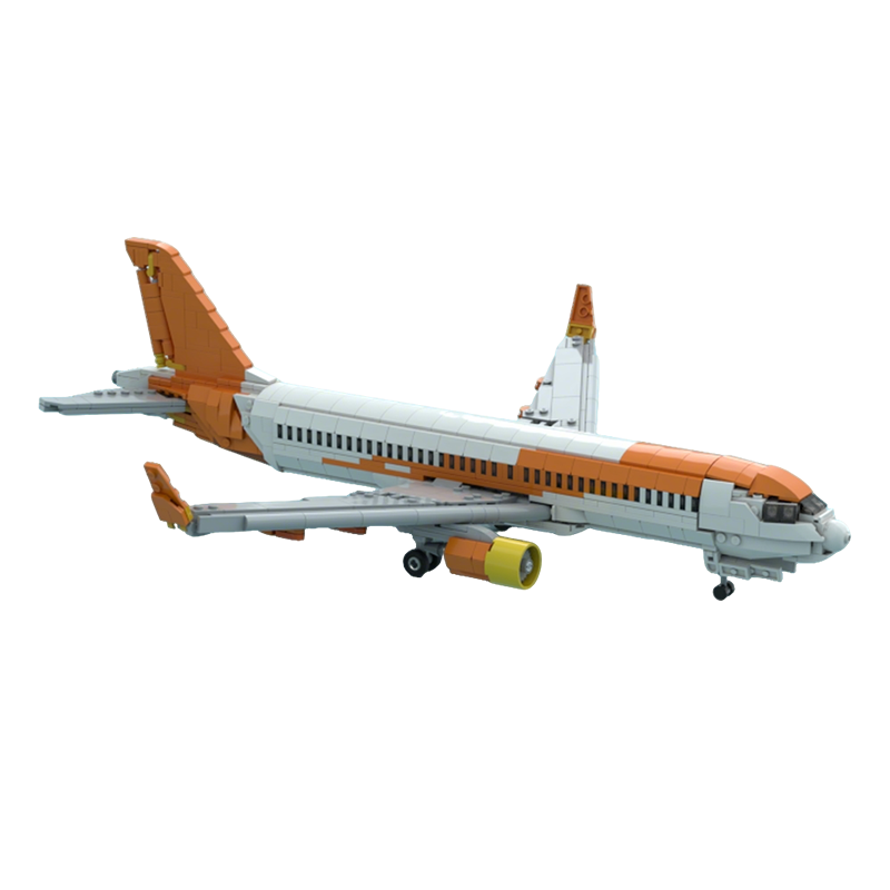 Art Craft Usa - 1100 stuks MOC Easy Jet Airbuss