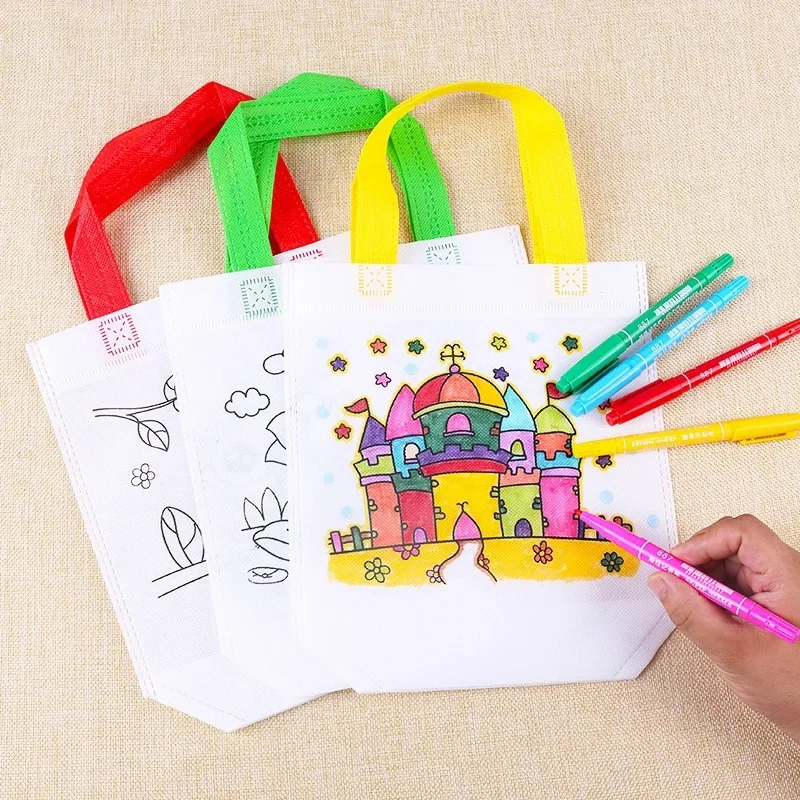Art Craft Notebook - 1-10 stuks sets DIY graffiti tas