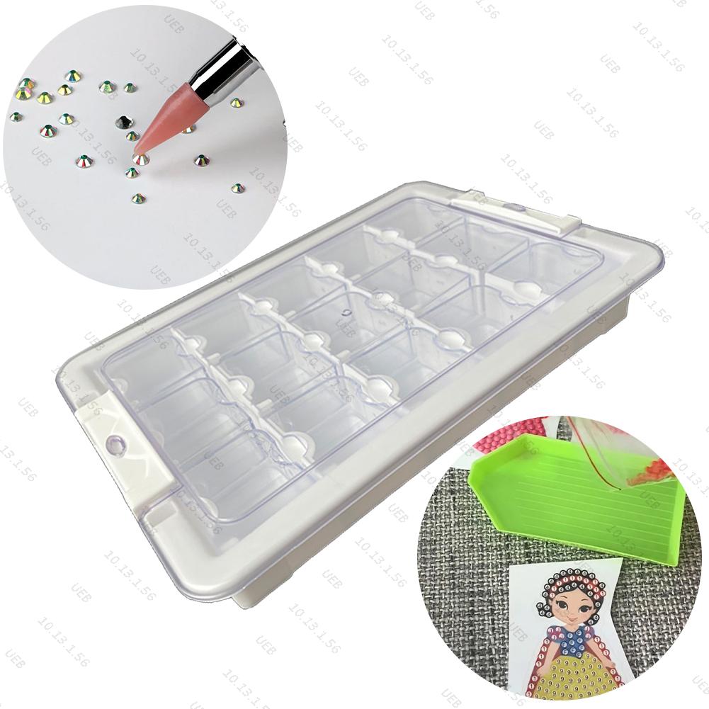 Art Craft Painting - 9/15/21/24/26/39 Grids Clear Diamond Schilderen Accessoires