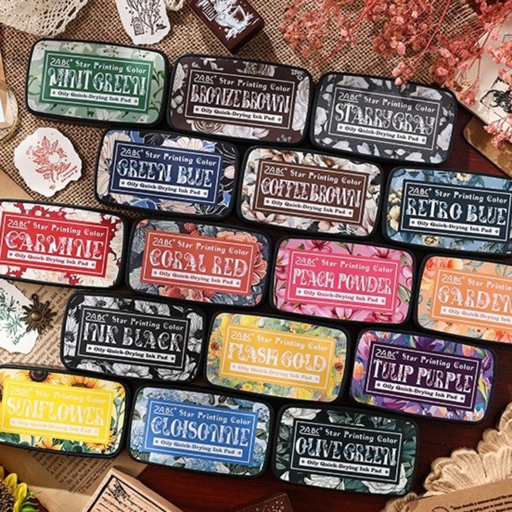 Stamping Ink Pad - Kleurrijke Veelkleurige Inkt Pad Planner Stempels