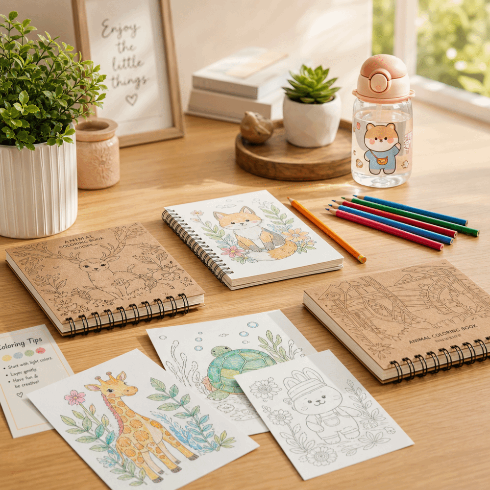 Art Craft Notebook - Tracing Line Vintage Kleur- en schetsboek