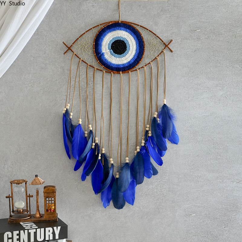 Art & Craft Valley - Creatieve handgemaakte duivelsoog wandkleden woondecoratie accessoires