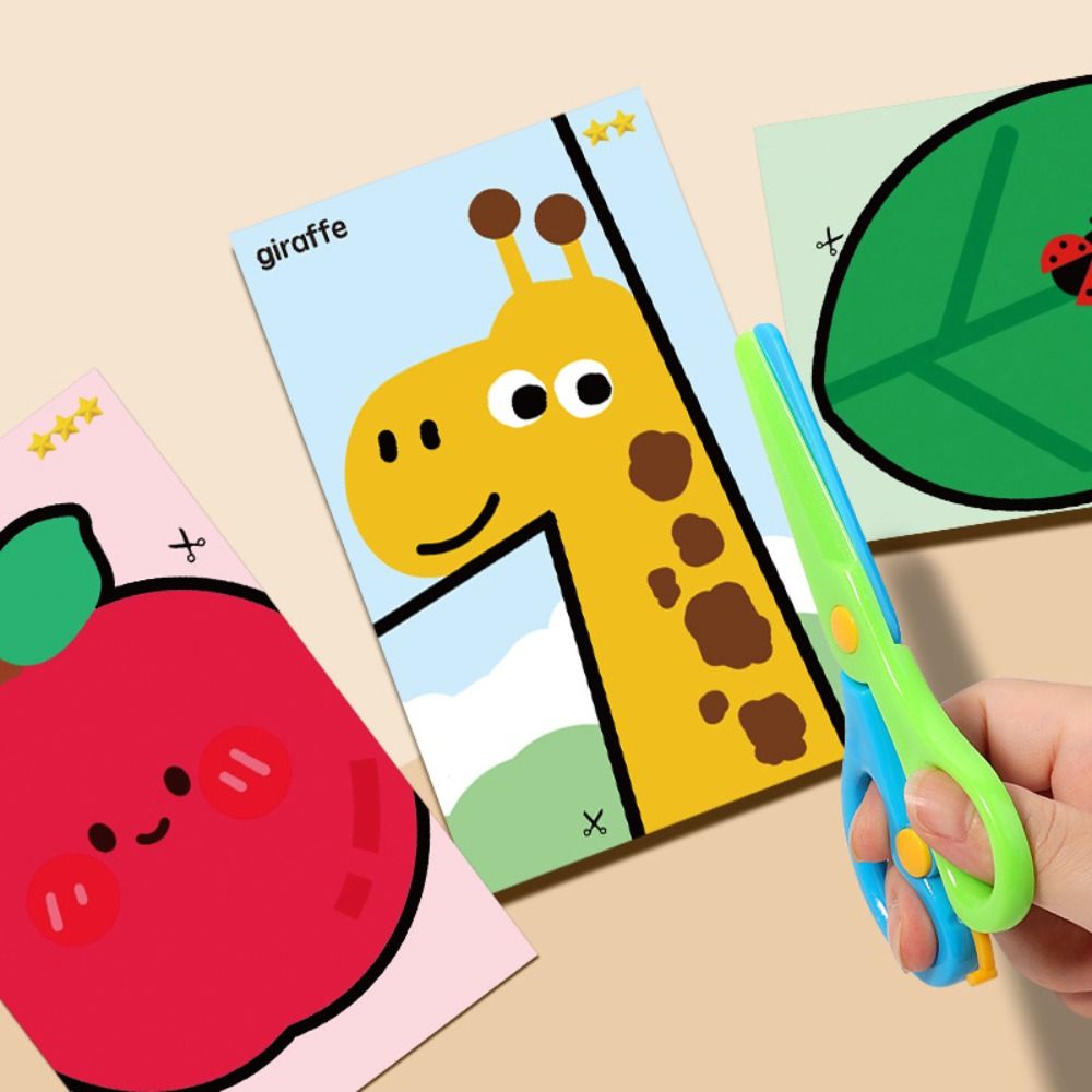 Art Craft For Preschool - Veiligheid Kinderen Papier Stekken Kits met