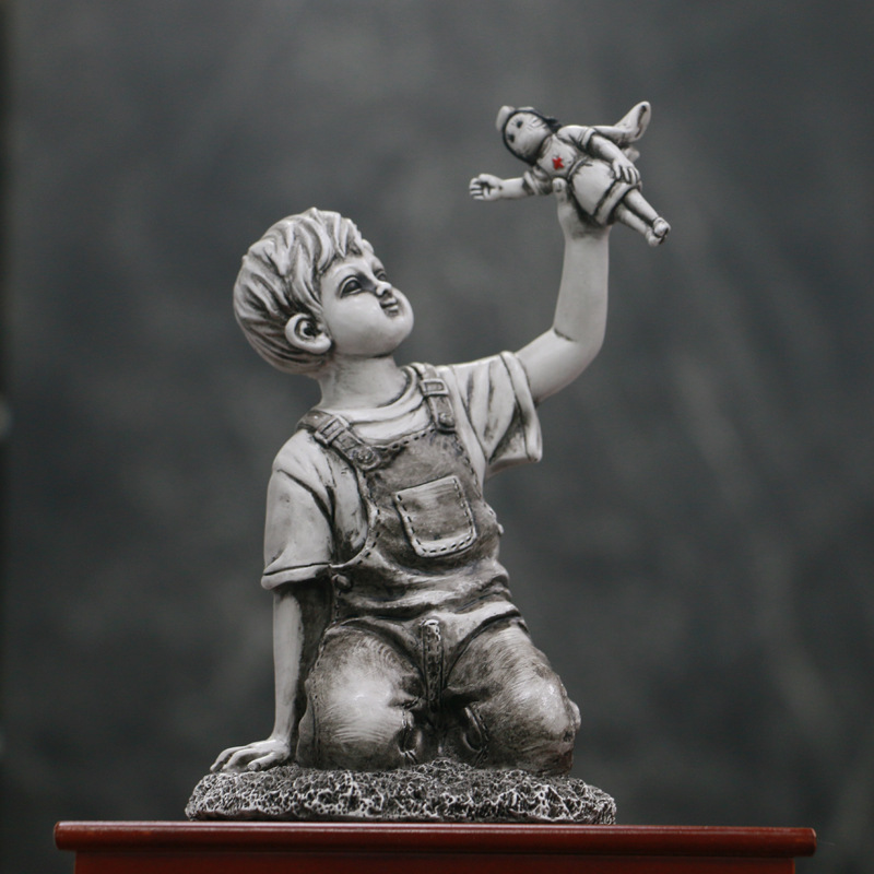 Art Craft Mother'S Day - Banksy beeldje kunst ambachten eerbetoon verpleegster