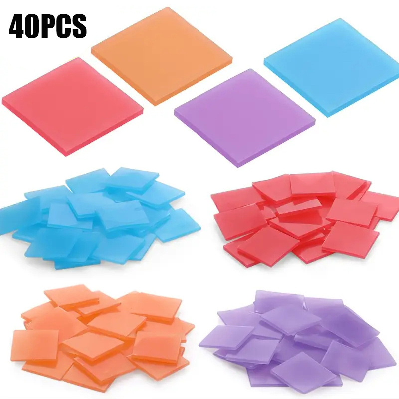 Art Craft Resin - 40 stuks diamantschilderwas, nagelkunstwas, doe-het-zelf diamantschilderij