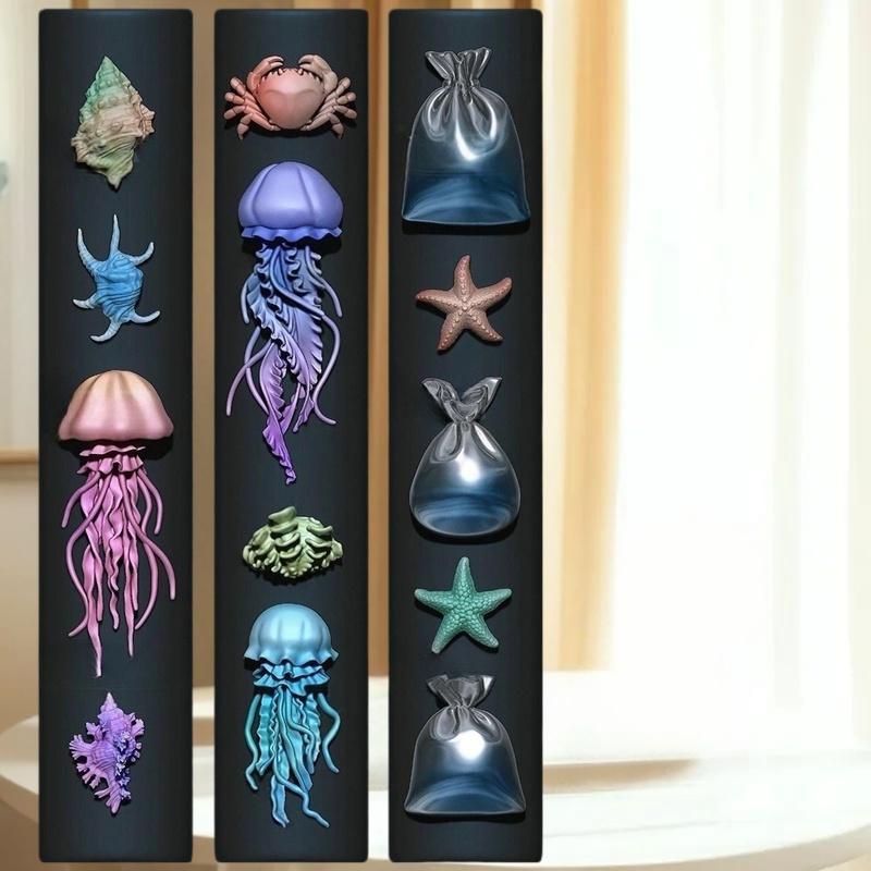 Art Craft Jellyfish - DIY schelpen, zeester, kwallen nagelkunst met