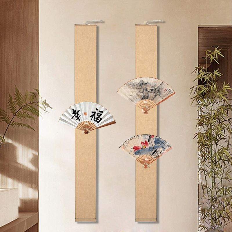 Exhibition Of Art And Craft - Hangende Scroll Rack Standhouder voor Fan