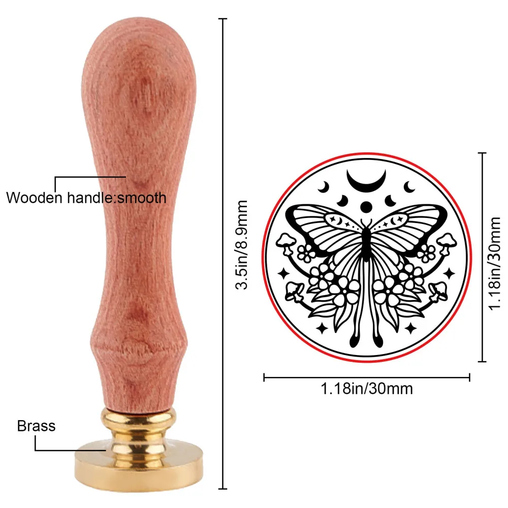 1Pc Vlinder Wax Seal Stamp Kit - Batik Wax Kit recensie en prijs