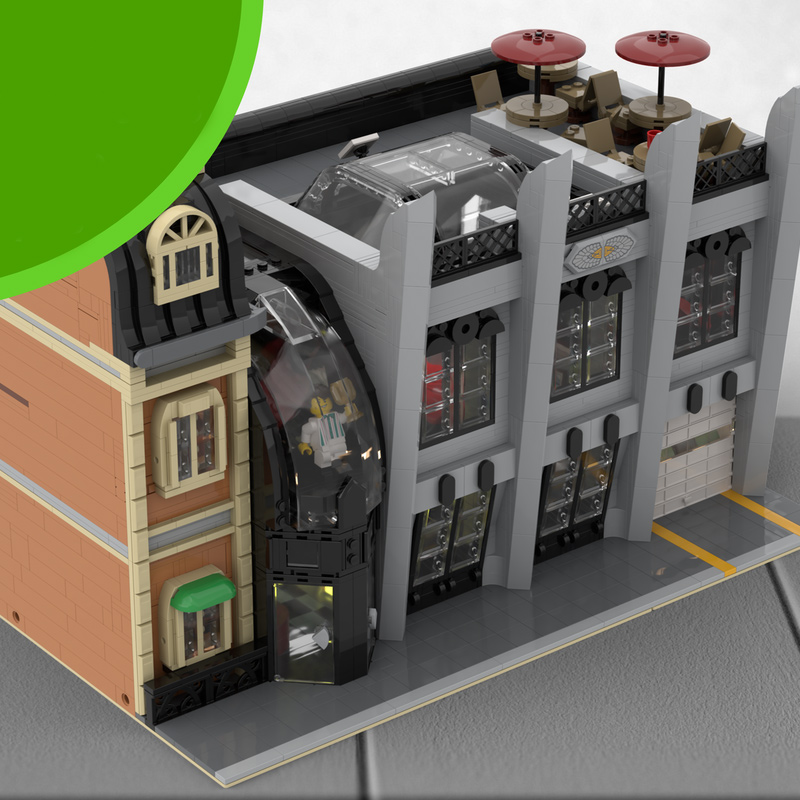 4135 stuks MOC Modulaire Gebou - Art Craft Museum recensie en prijs