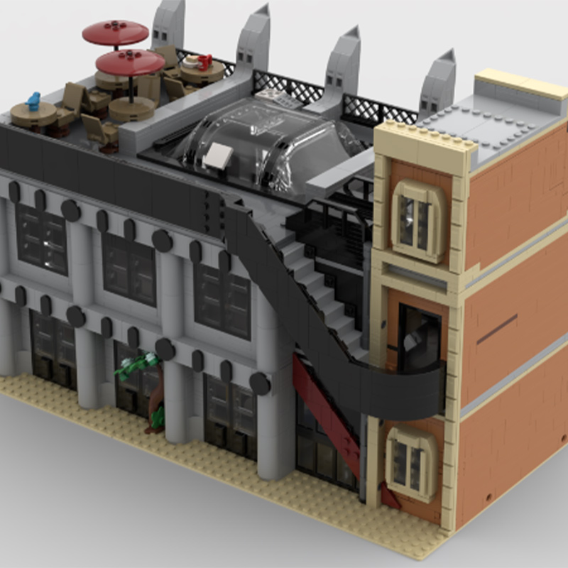 4135 stuks MOC Modulaire Gebou - Art Craft Museum recensie en prijs