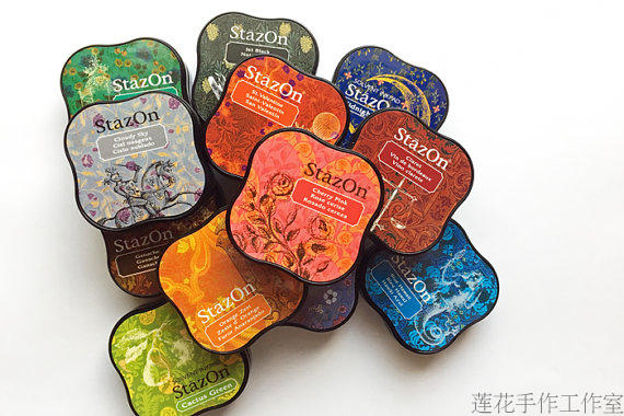 1Pctsukineko Inktpads Stazon M - Stamping Ink Pad recensie en prijs