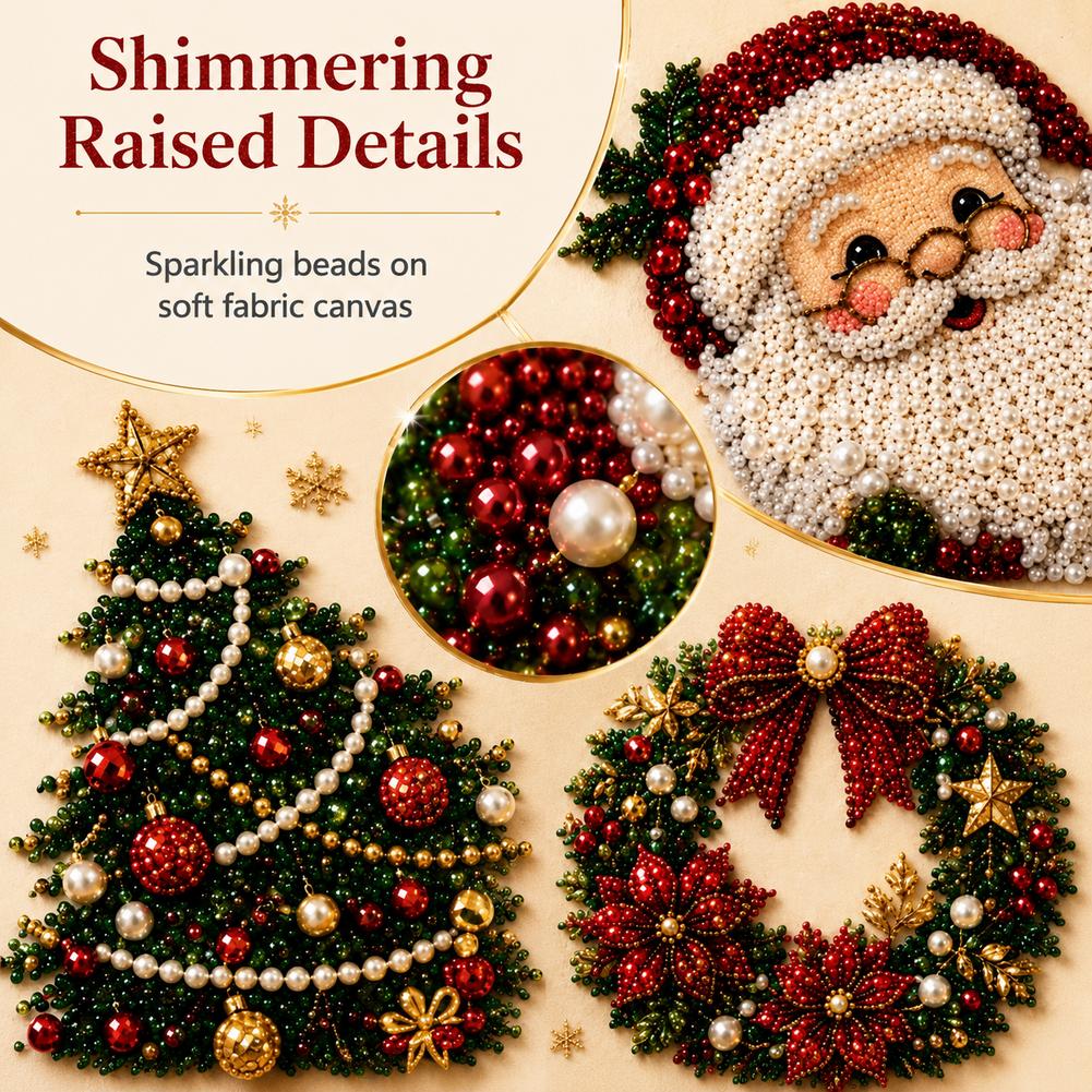 Kerstmis Kerstman Parel Kunst  - Art Craft Resin recensie en prijs
