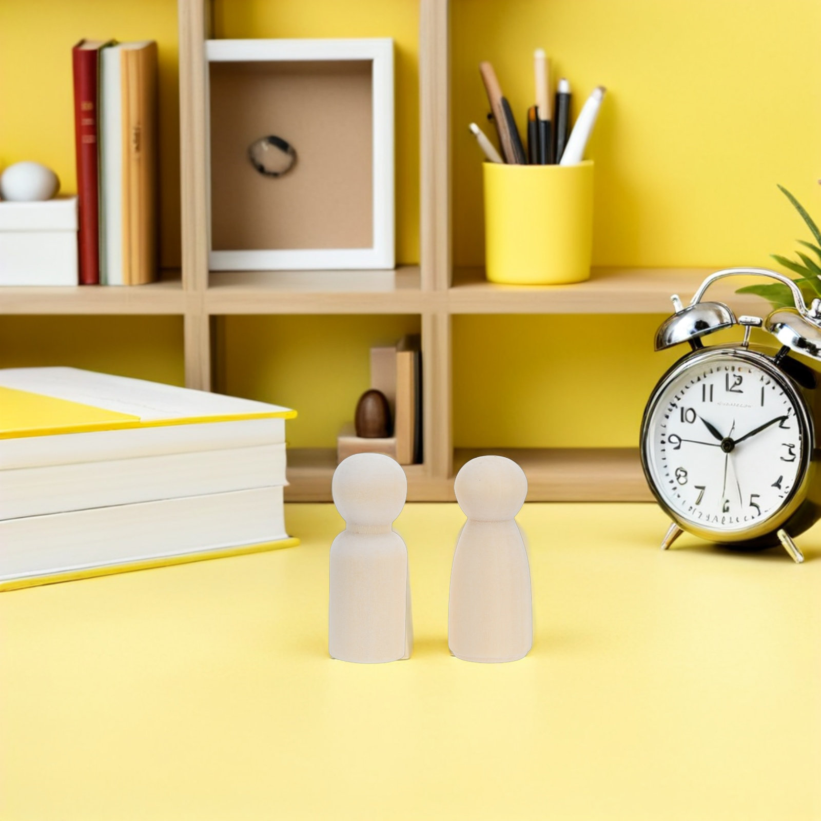 40 stuks ongeverfde houten kni - Art Craft Project recensie en prijs