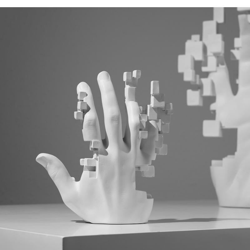 Mozaïek kunst abstracte sculpt - Exhibition Of Art And Craft recensie en prijs