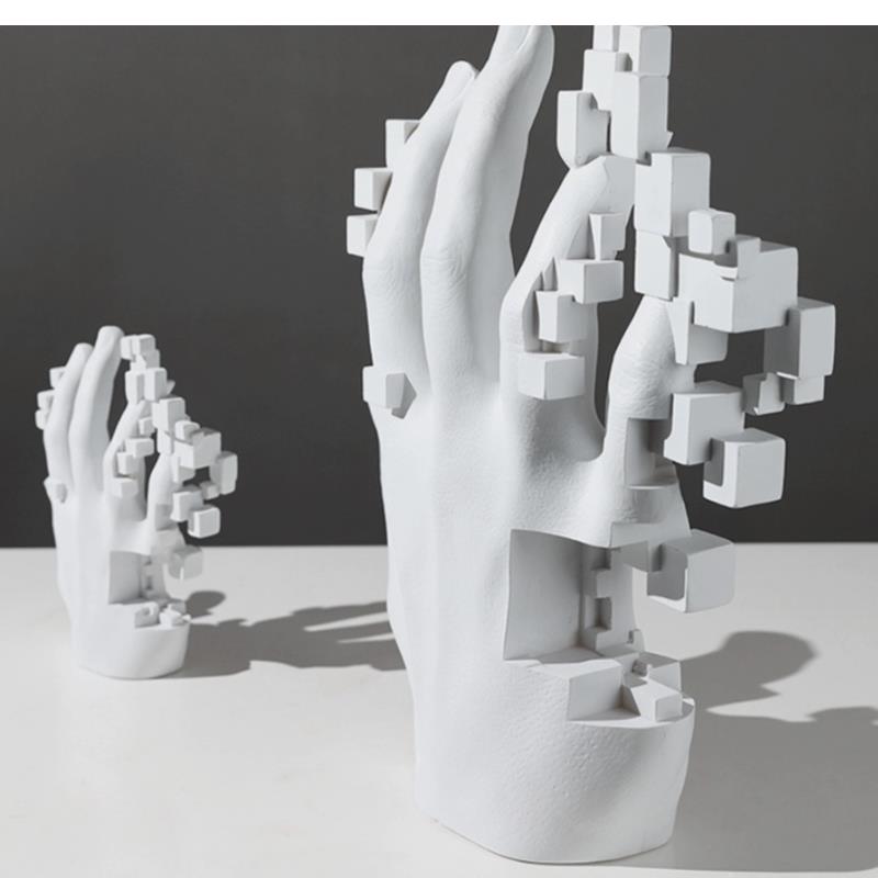 Mozaïek kunst abstracte sculpt - Exhibition Of Art And Craft recensie en prijs