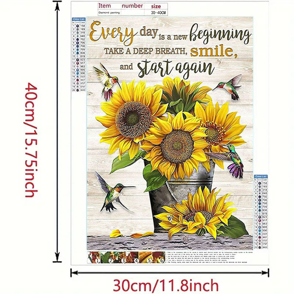 Een zonnebloem diamant schilde - Art Craft Adult recensie en prijs