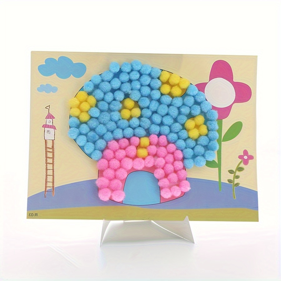 2 stks 16x21 cm Kleurrijke Pom - Unique Art Craft recensie en prijs