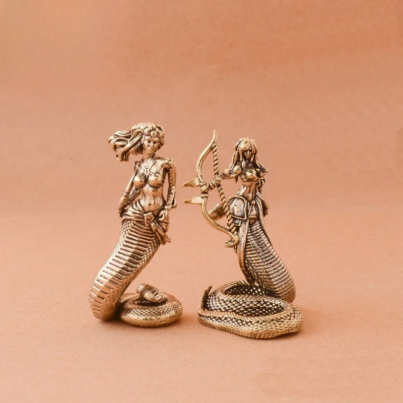 1 stks Messing Medusa Ornament - Tv Art And Craft recensie en prijs