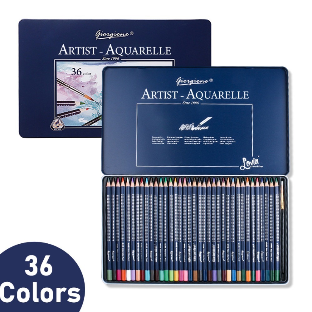 Houten 12/24/36 kleuren potloo - Colored Pencil Professional recensie en prijs