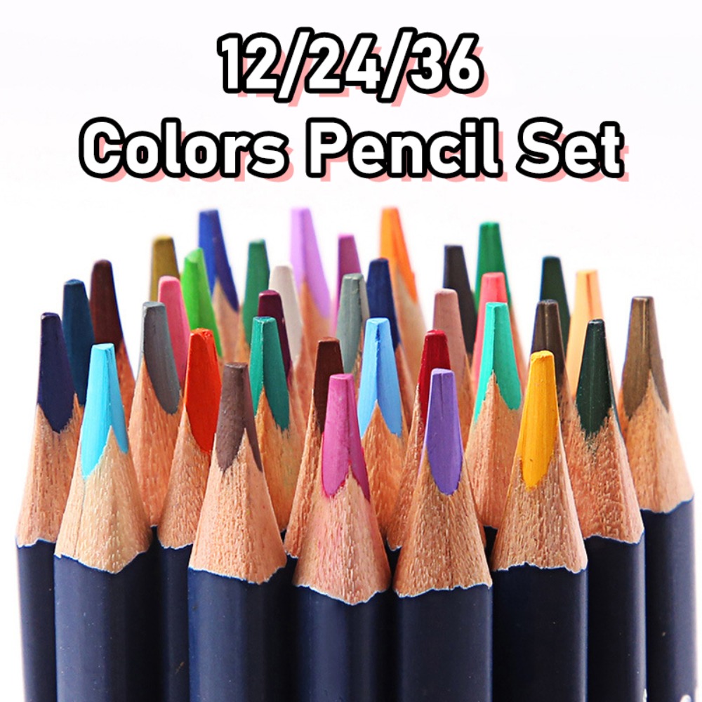 Houten 12/24/36 kleuren potloo - Colored Pencil Professional recensie en prijs