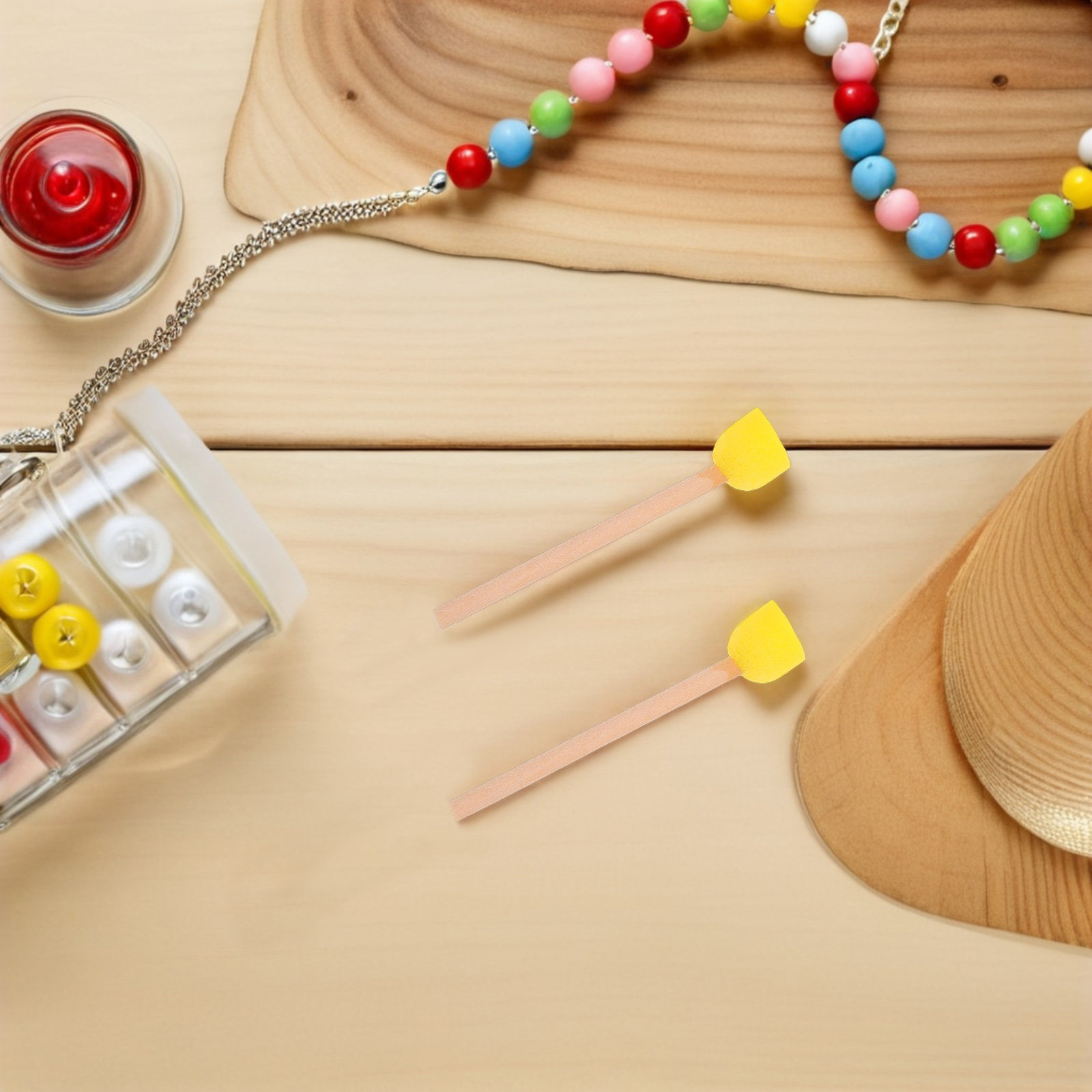 80 stuks ronde sponsborstels m - Art Craft For Preschool recensie en prijs
