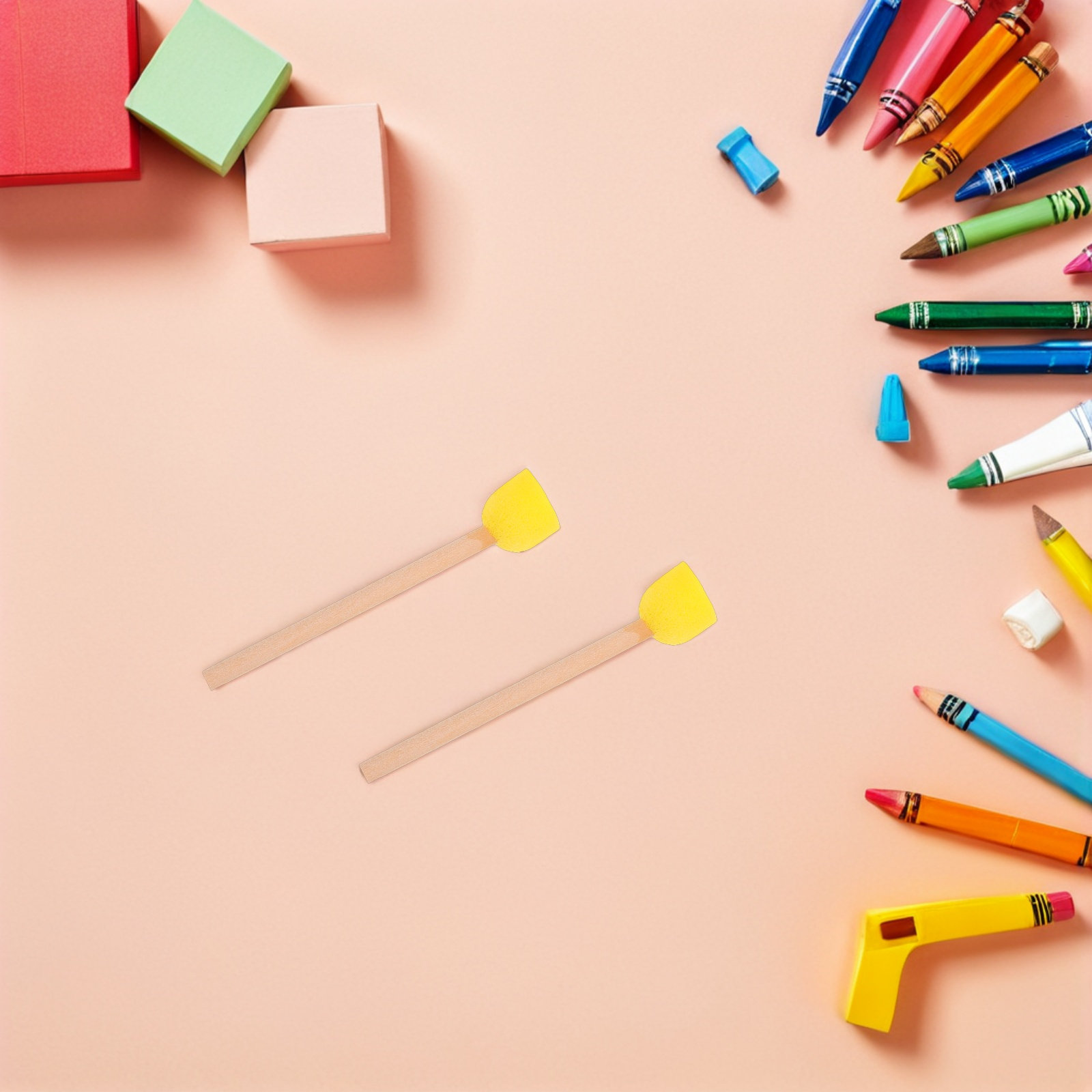 80 stuks ronde sponsborstels m - Art Craft For Preschool recensie en prijs