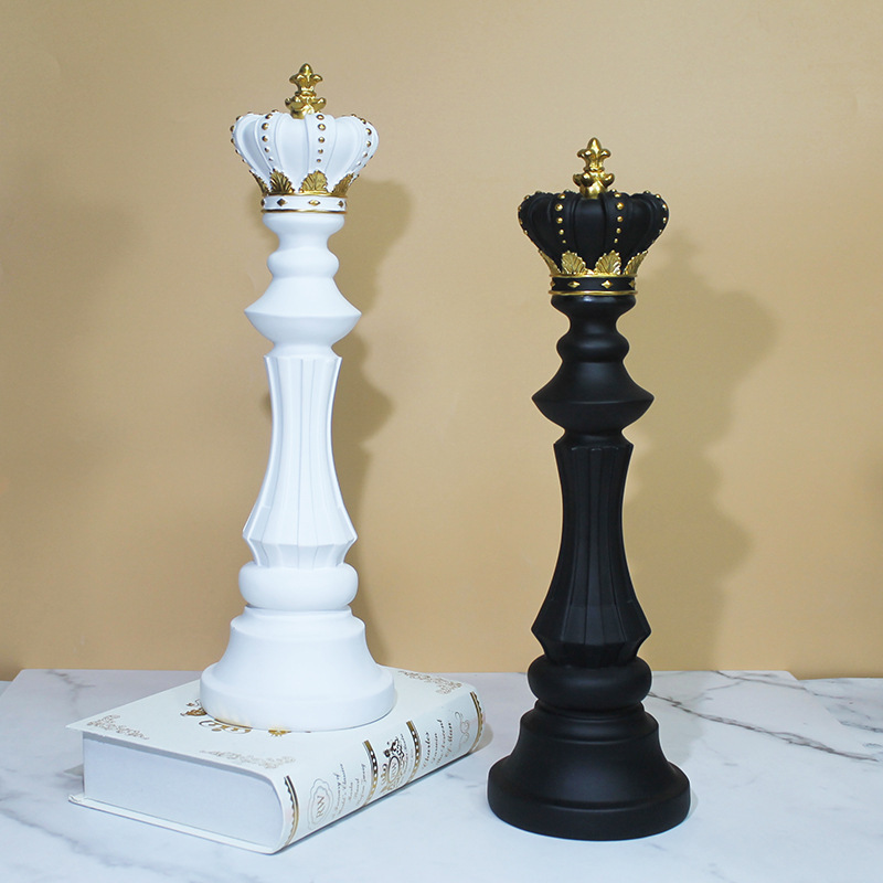 Nordic schaakornamenten schaak - Queen Art Craft recensie en prijs