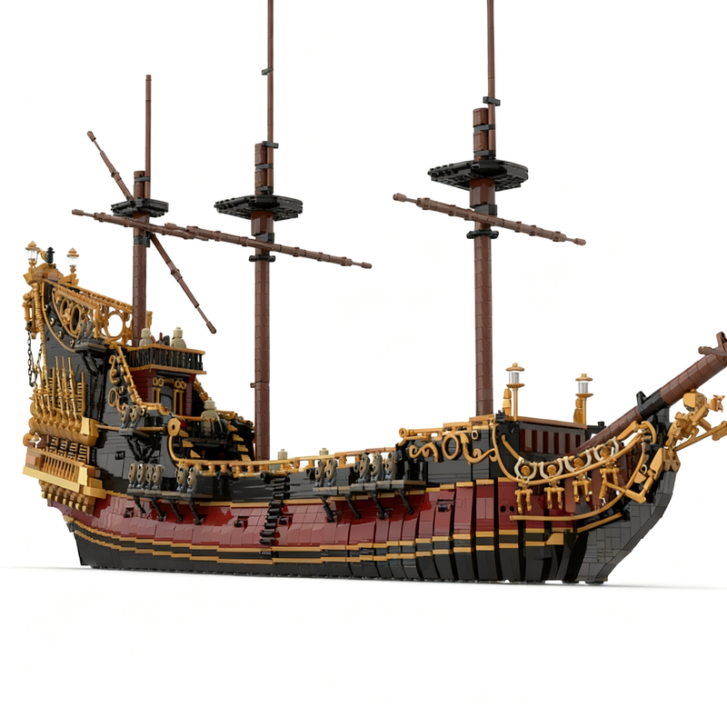 8702 stukjes MOC The Queen Ann - Queen Art Craft recensie en prijs