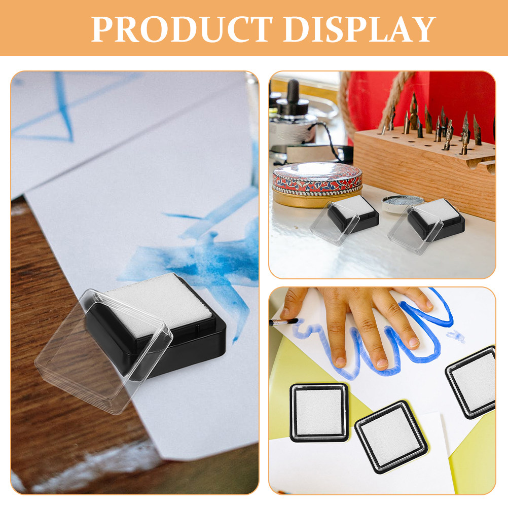 6 stuks blanco DIY inktkussent - Stamping Ink Pad recensie en prijs