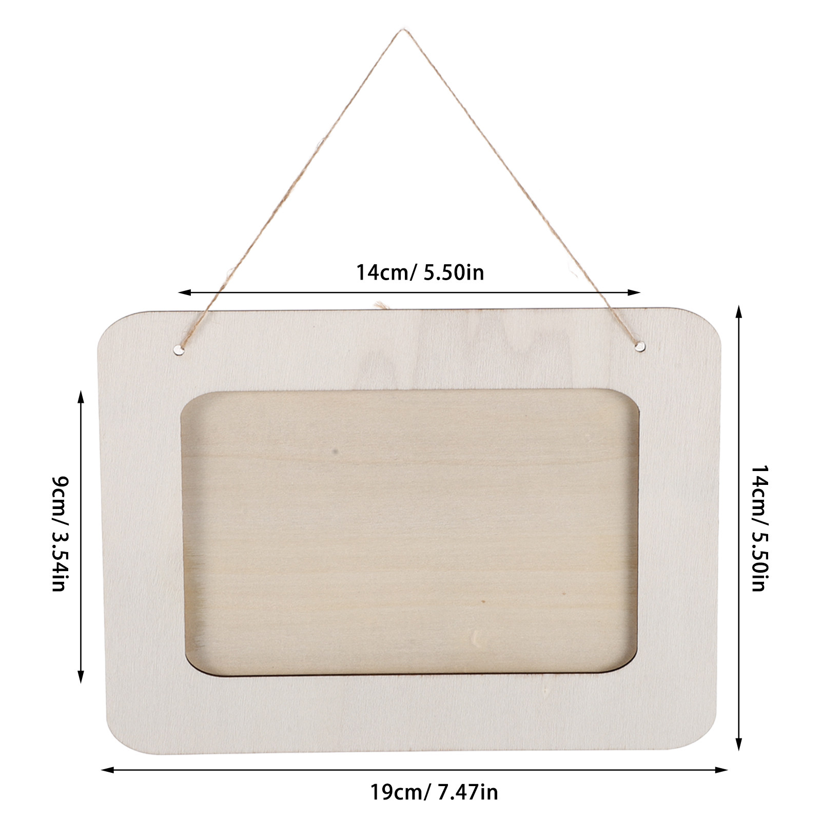 6 stuks houten fotolijsten voo - Art Craft For Preschool recensie en prijs