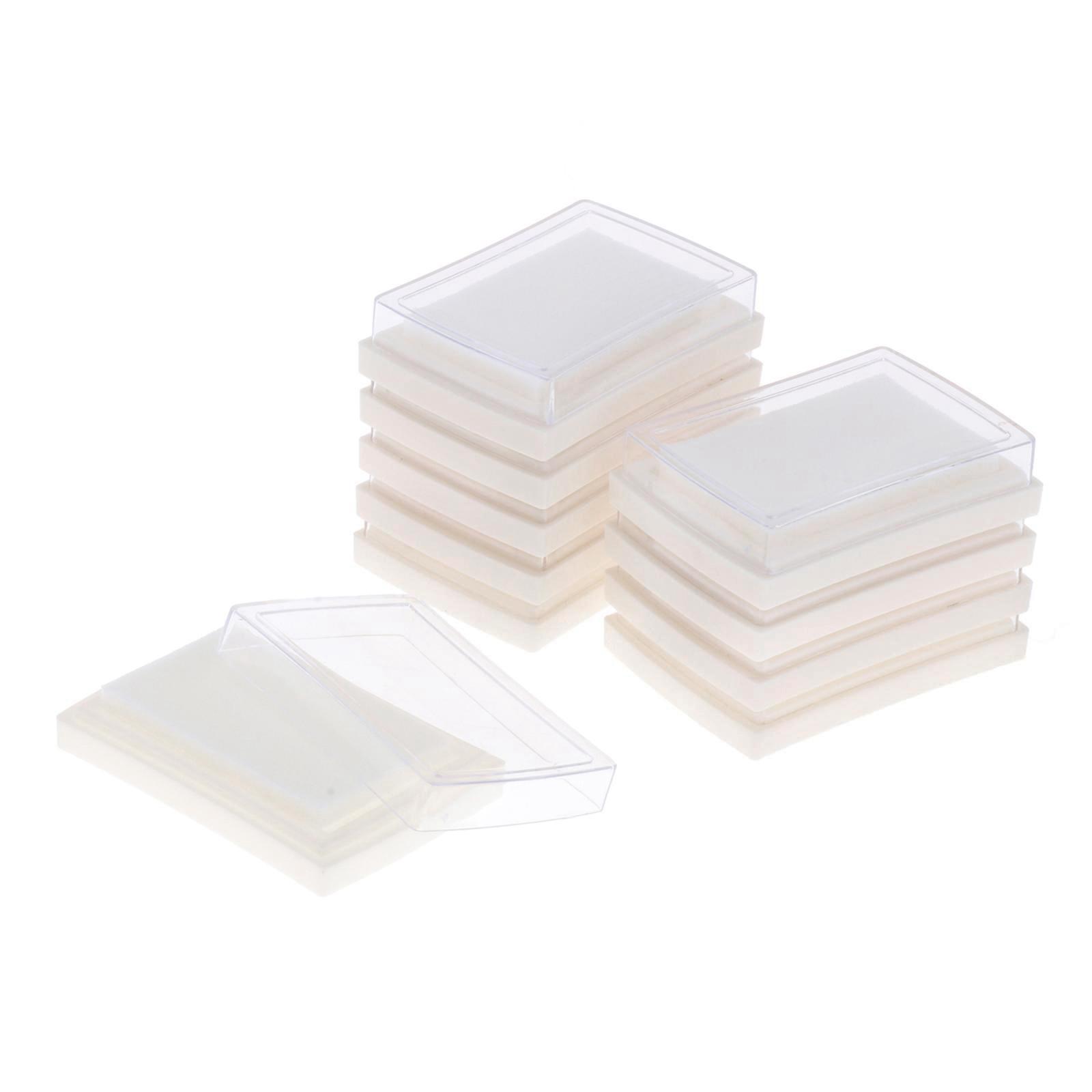 Witte inktkussen spons in bloe - Stamping Ink Pad recensie en prijs