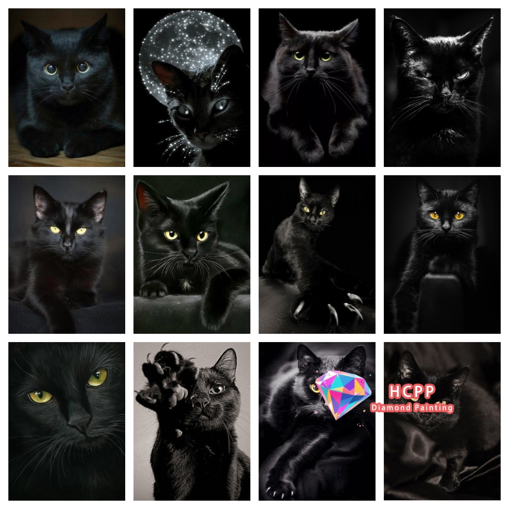 unframe Black Cat Animal Diamo - Unique Art Craft recensie en prijs