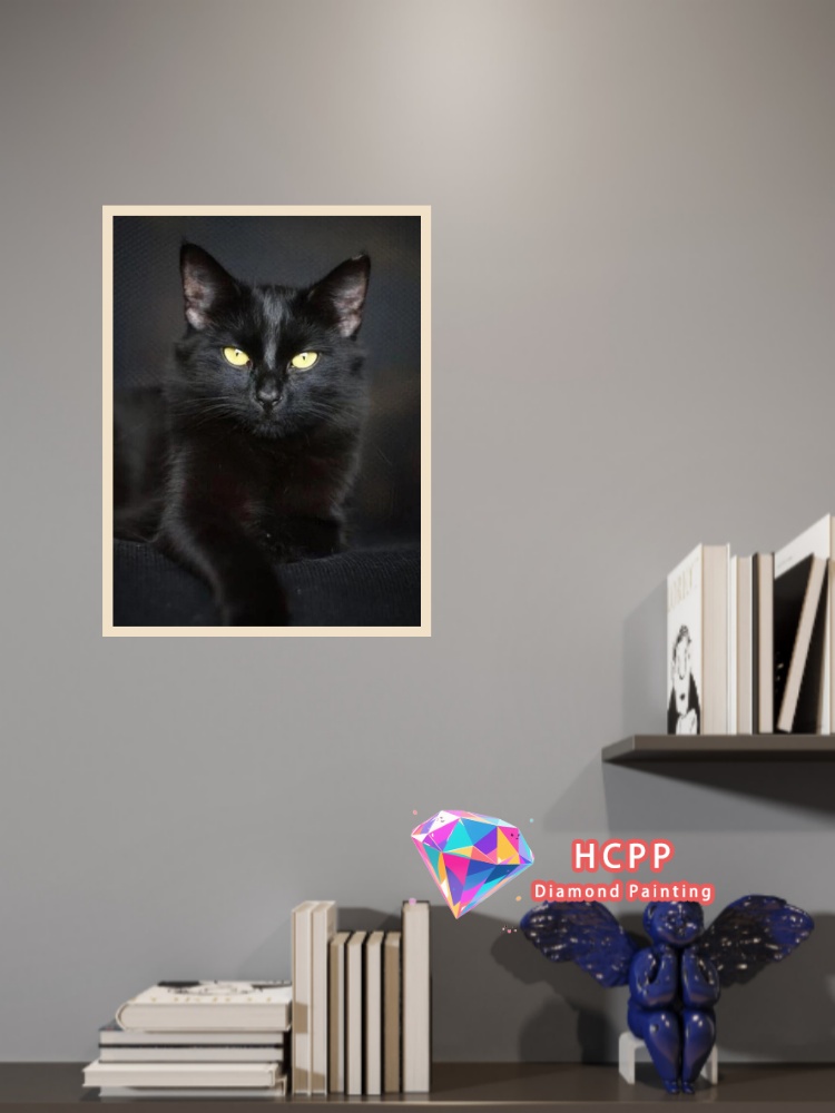 unframe Black Cat Animal Diamo - Unique Art Craft recensie en prijs