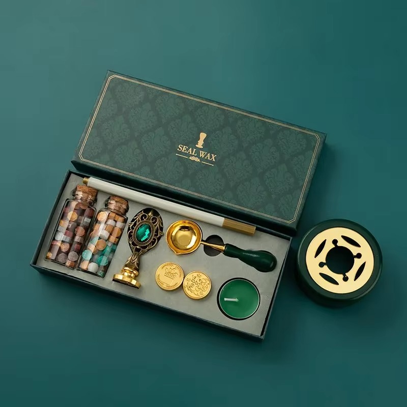 Lakzegel Stempel Set Vintage K - Batik Wax Kit recensie en prijs