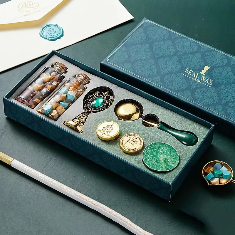 Lakzegel Stempel Set Vintage K - Batik Wax Kit recensie en prijs