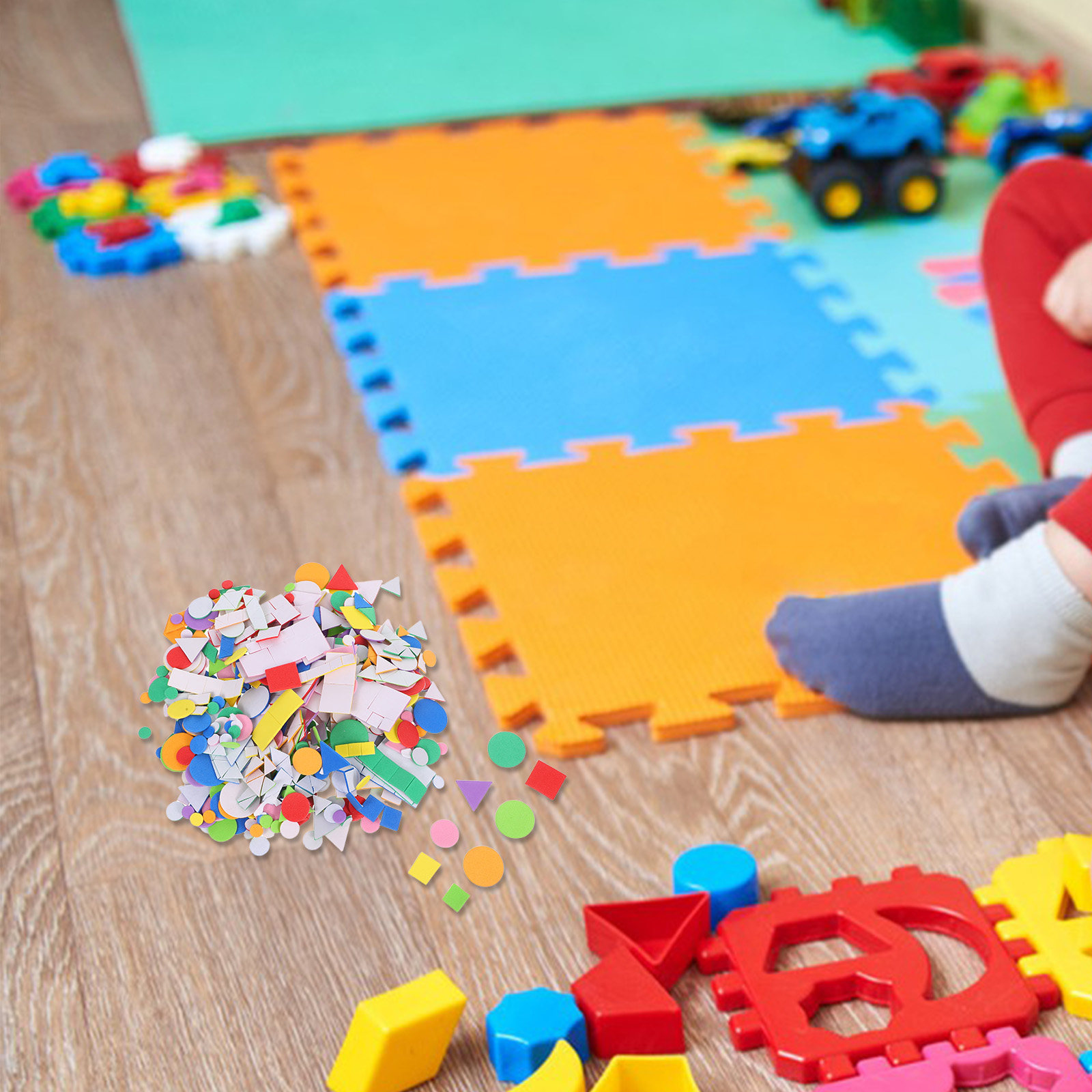 960 stuks zelfklevende kinders - Art Craft For Preschool recensie en prijs