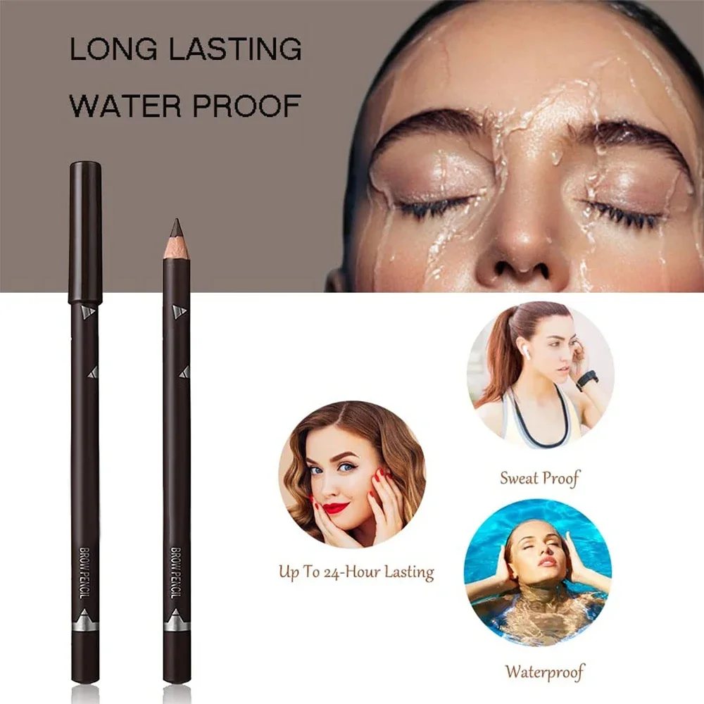 6/12 stuks wenkbrauwpotlood wa - Colored Pencil Professional recensie en prijs