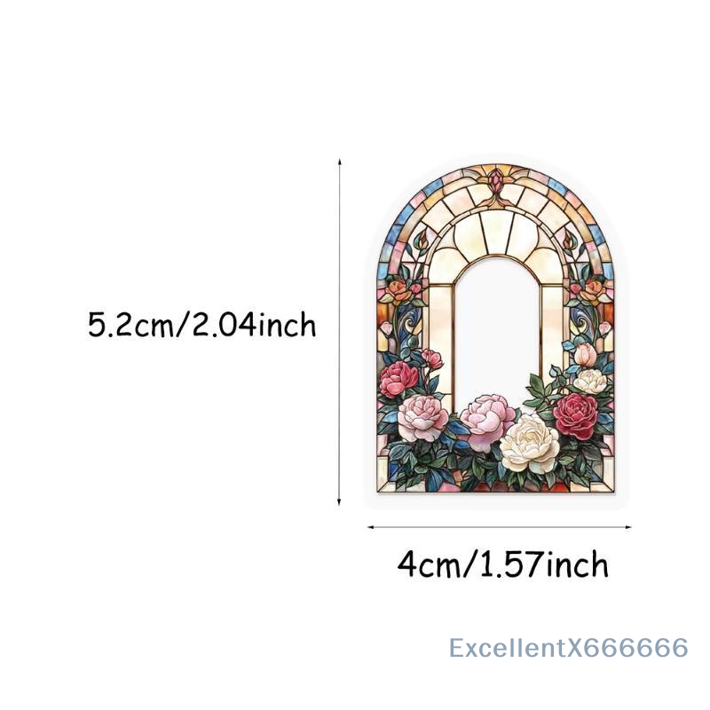 50 stuks vintage bloemensticke - Art Craft Notebook recensie en prijs