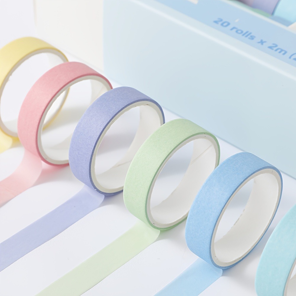 20 rollen macarontape, 0,4 inc - Art Craft Notebook recensie en prijs