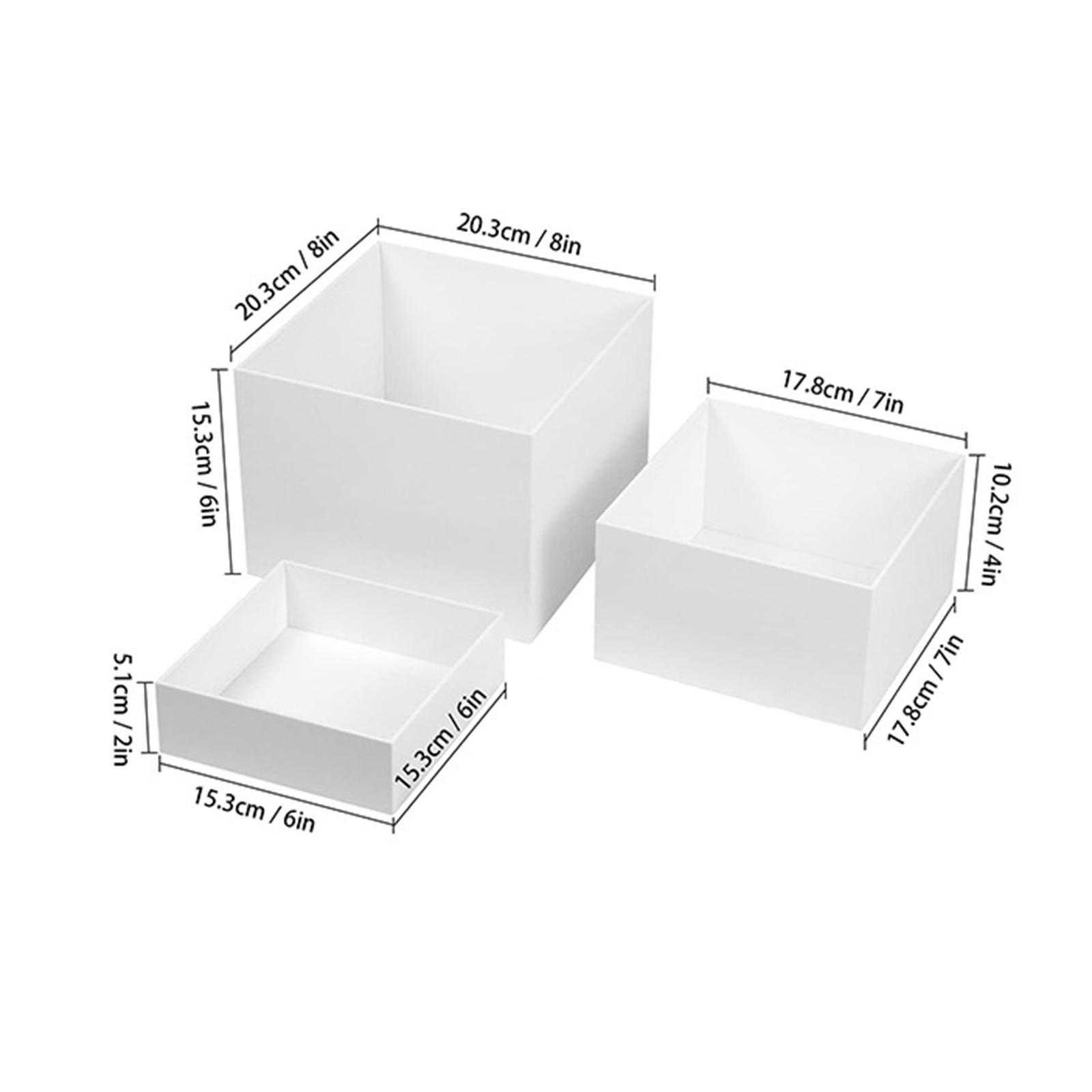 3 stuks Buffet Risers met holl - Exhibition Of Art And Craft recensie en prijs