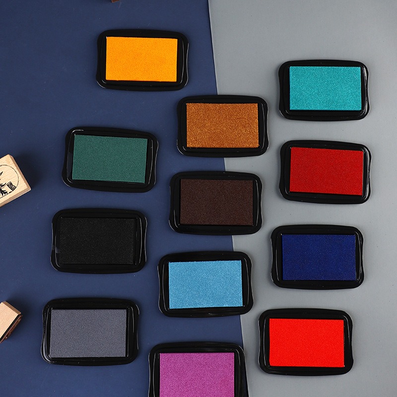 Vintage kleur stempelkussen vo - Stamping Ink Pad recensie en prijs