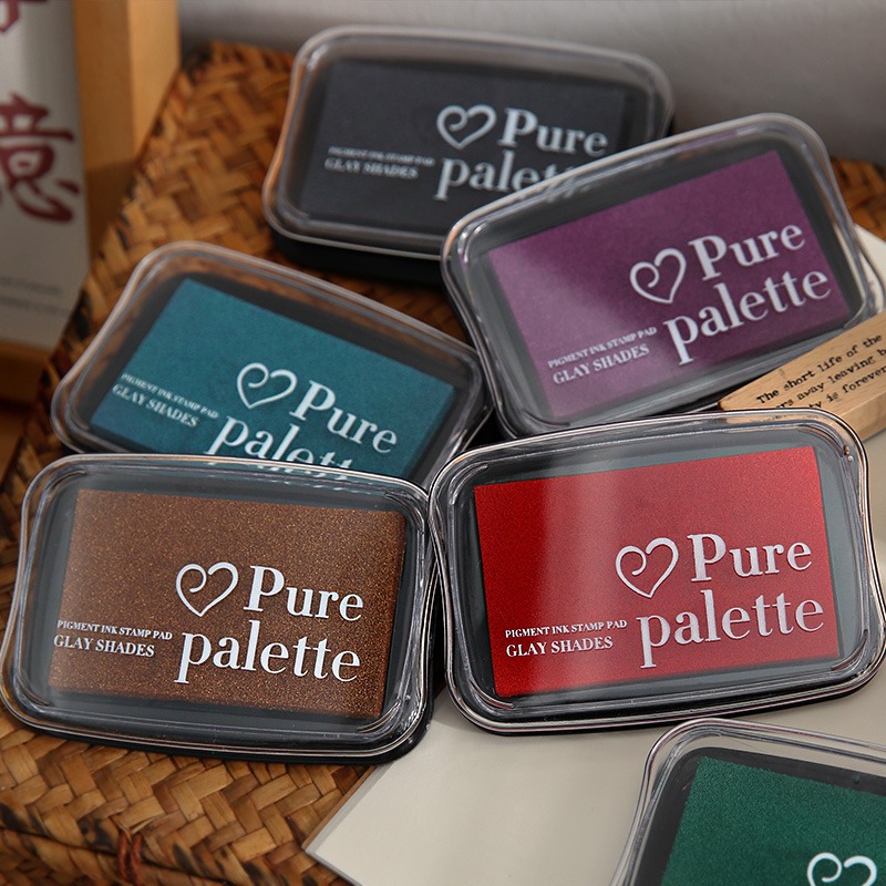 Vintage kleur stempelkussen vo - Stamping Ink Pad recensie en prijs
