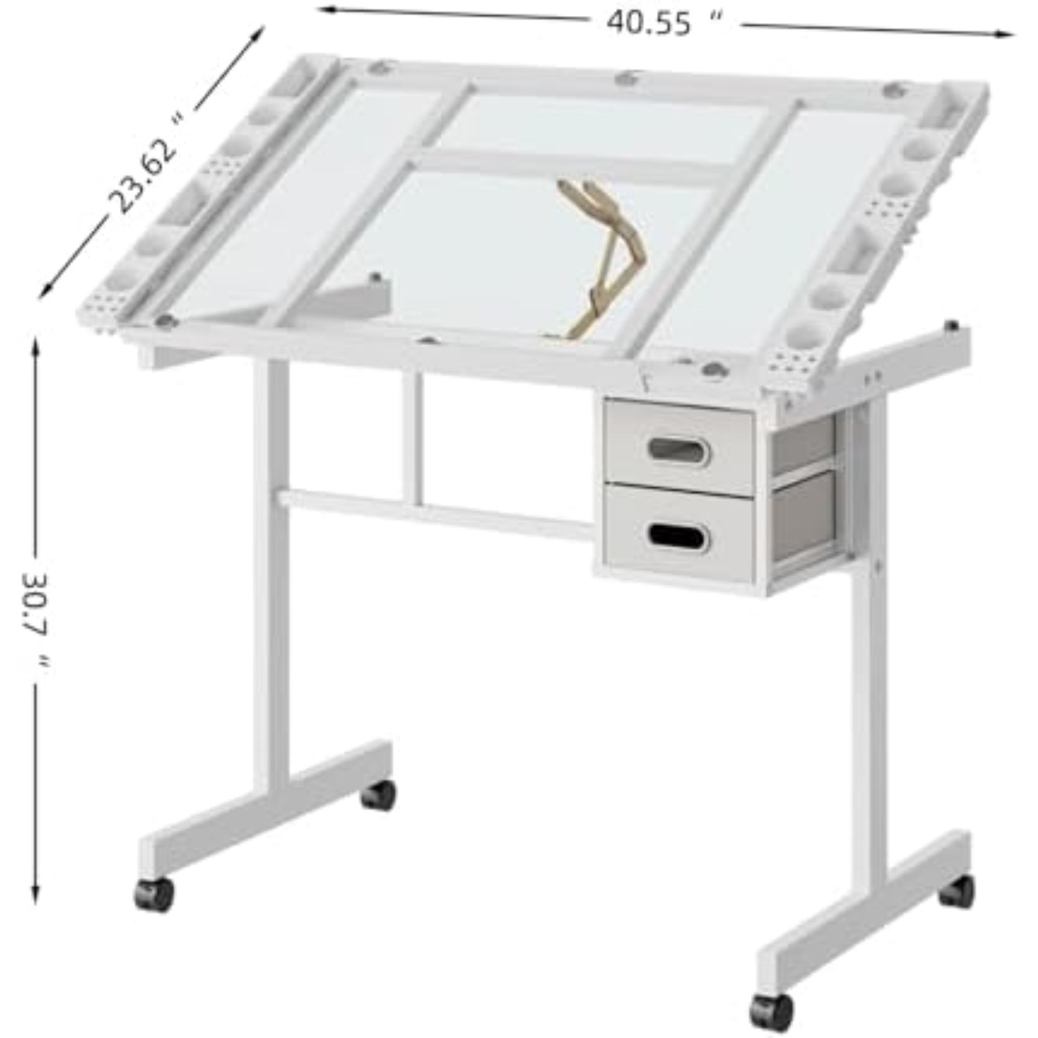 Verrijdbare tekentafel, schild - Art Craft Usa recensie en prijs