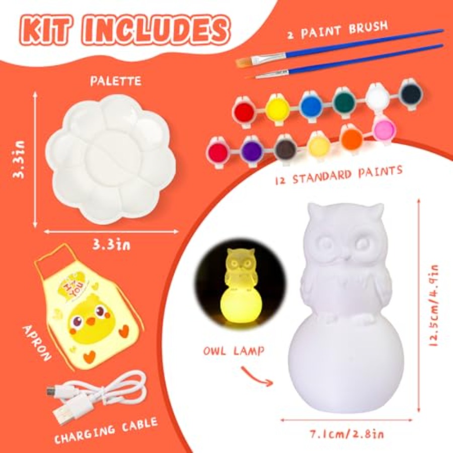 Schilder Je Eigen Lamp Set, Kn - Art Craft Painting recensie en prijs