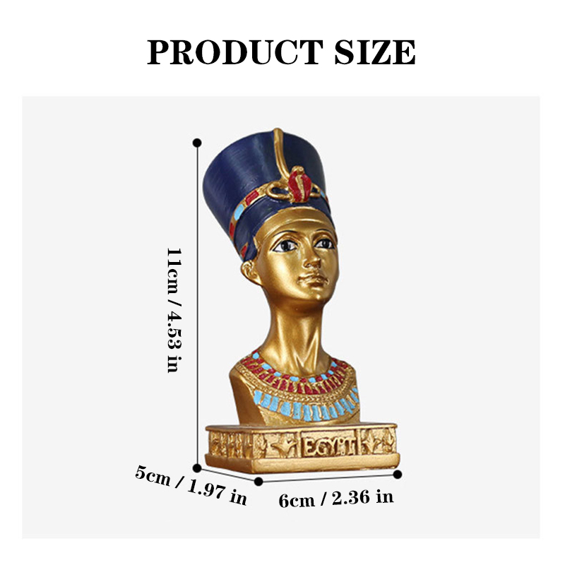 Egyptische Koningin Ornament H - Queen Art Craft recensie en prijs